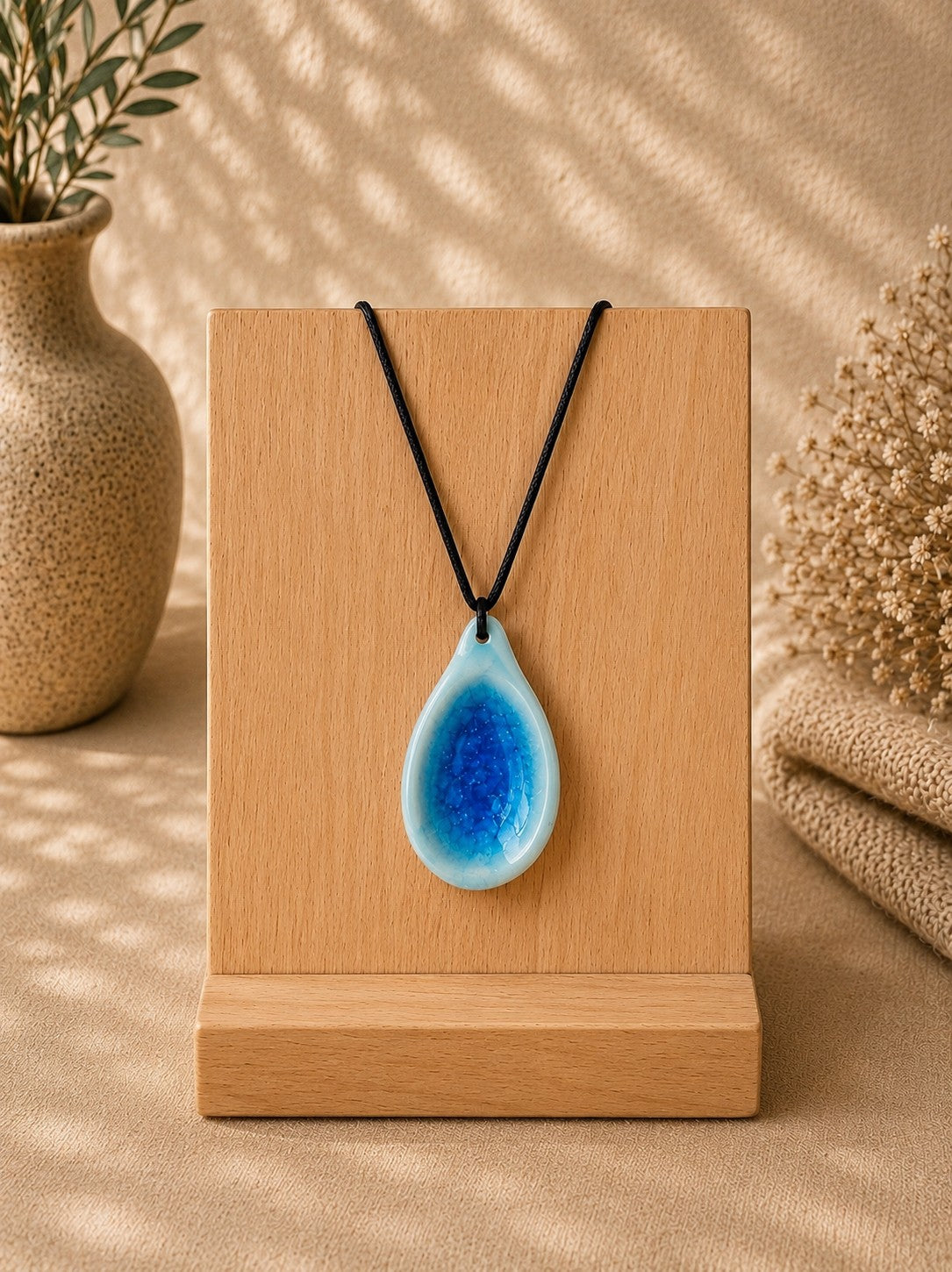 Colgante espiritual para el corazón – Forma de gota