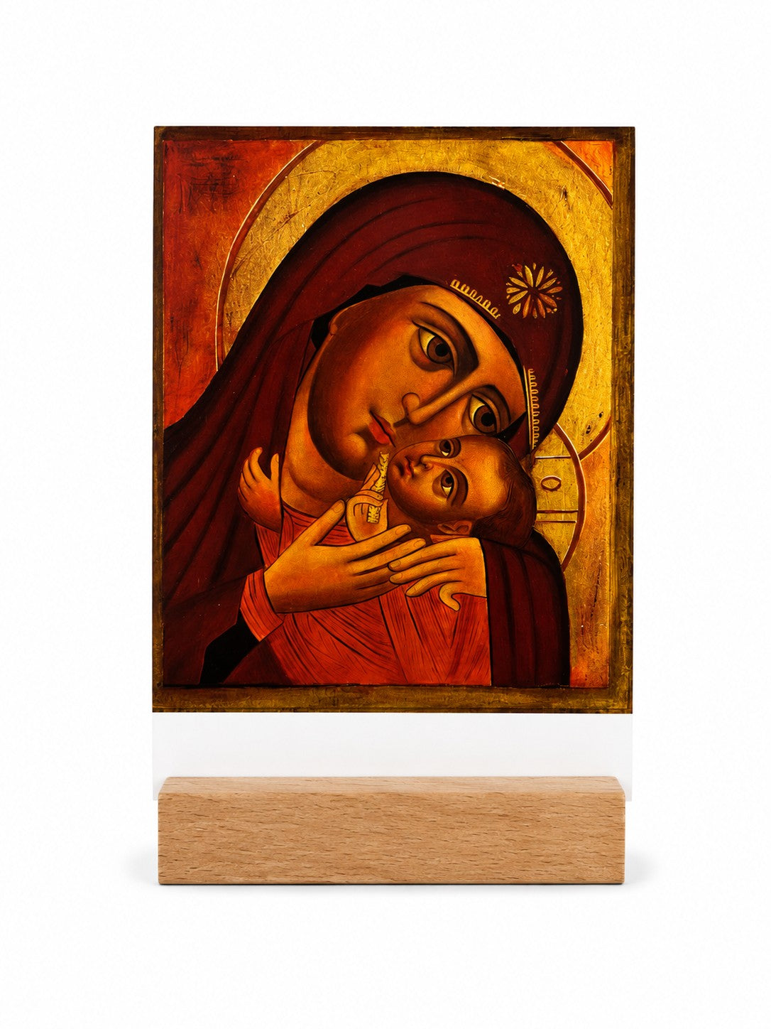 Andachtsbild Muttergottes mit Kind
