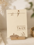 Briefpapierblock aus Graspapier-Flug der Schwalben