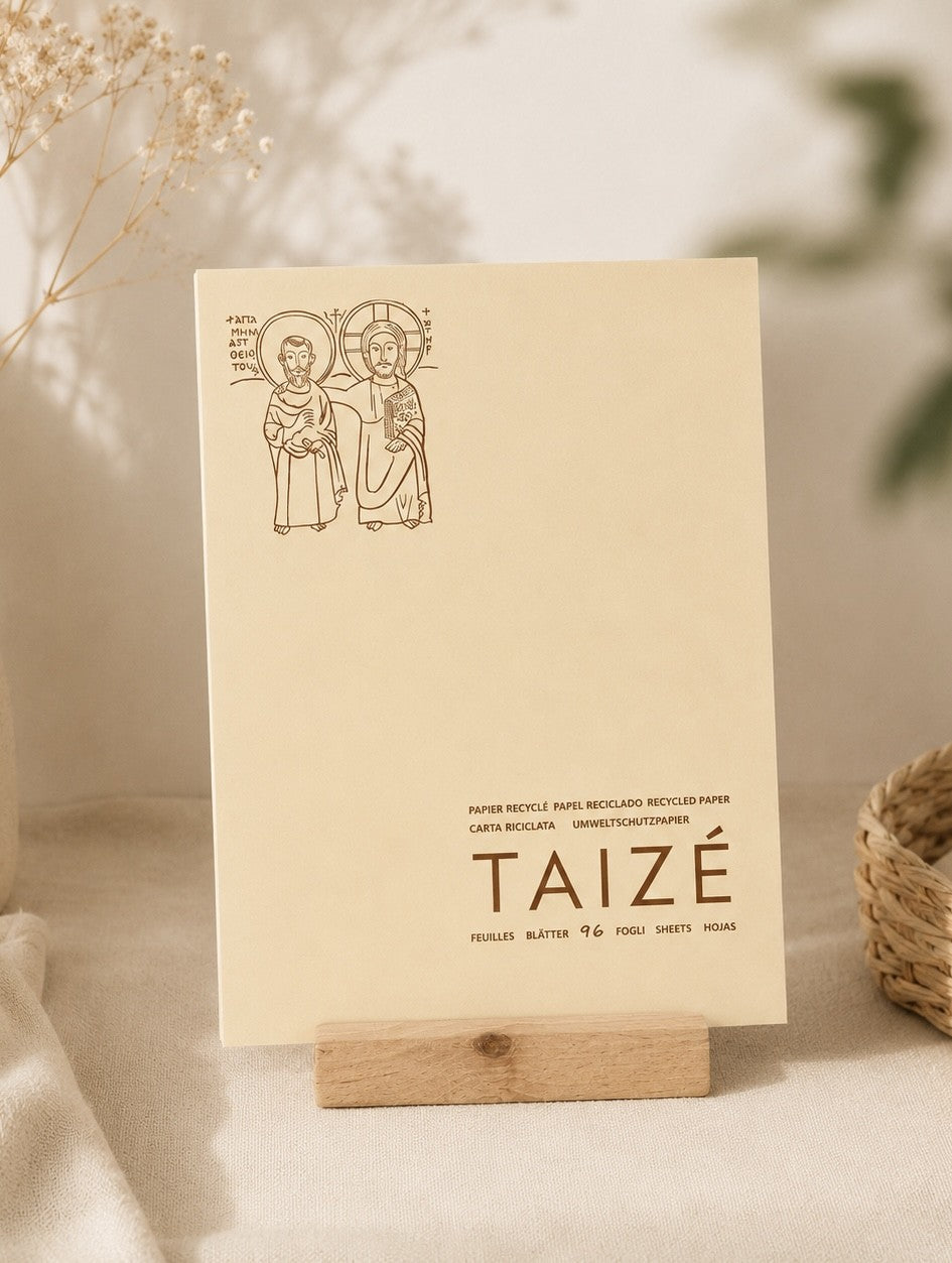 Briefpapierblock aus Graspapier - Ikone der Freundschaft