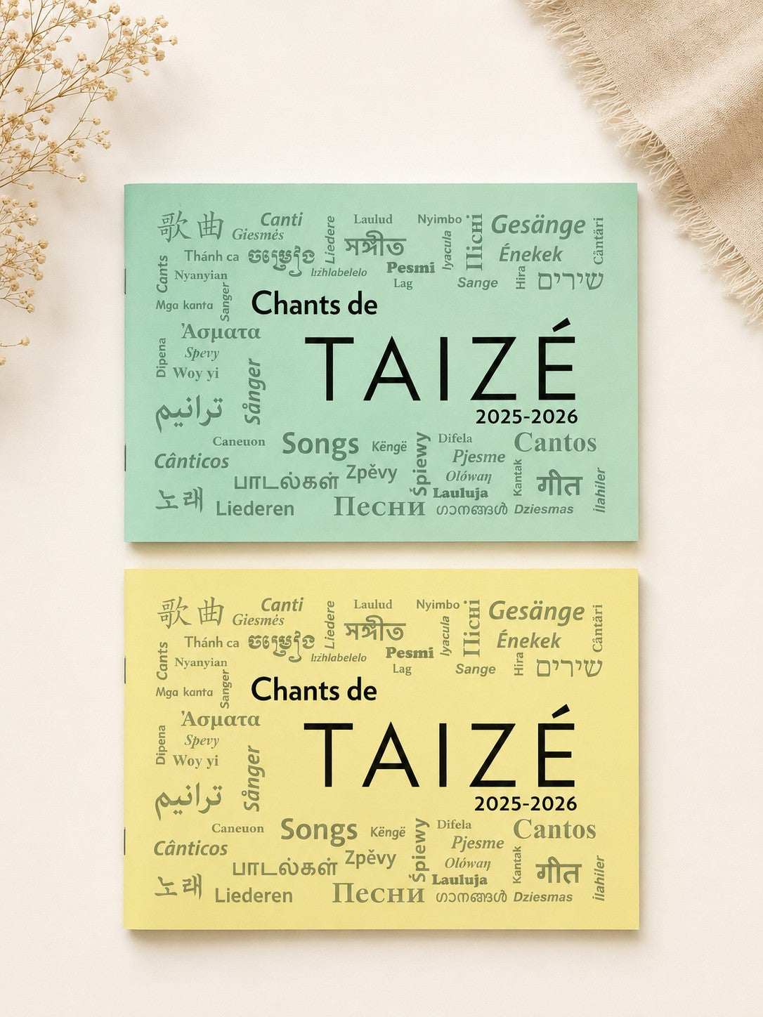 Chants de Taizé 2026–2027 – Liedheft