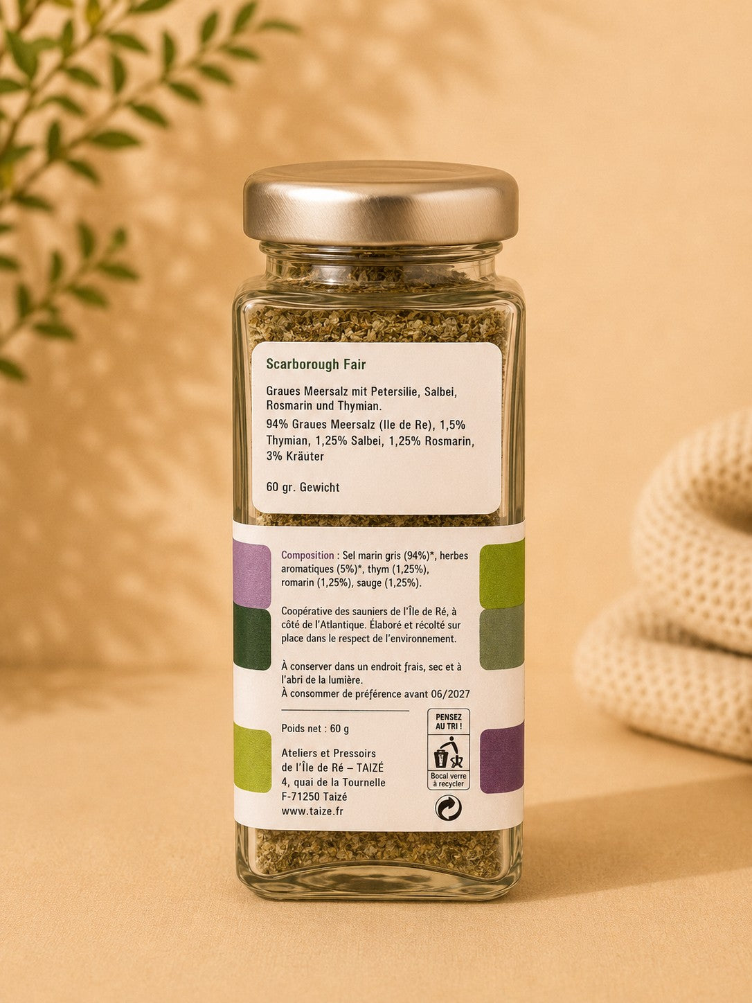 Kräutersalz „Scarborough Fair“ – Taizé