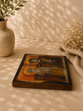 Andachtsbild „Christus und Abbas Menas" Ikone der Freundschaft