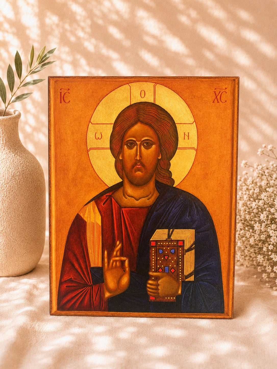 Christus Pantokrator – Byzantinische Ikonetz - Groß