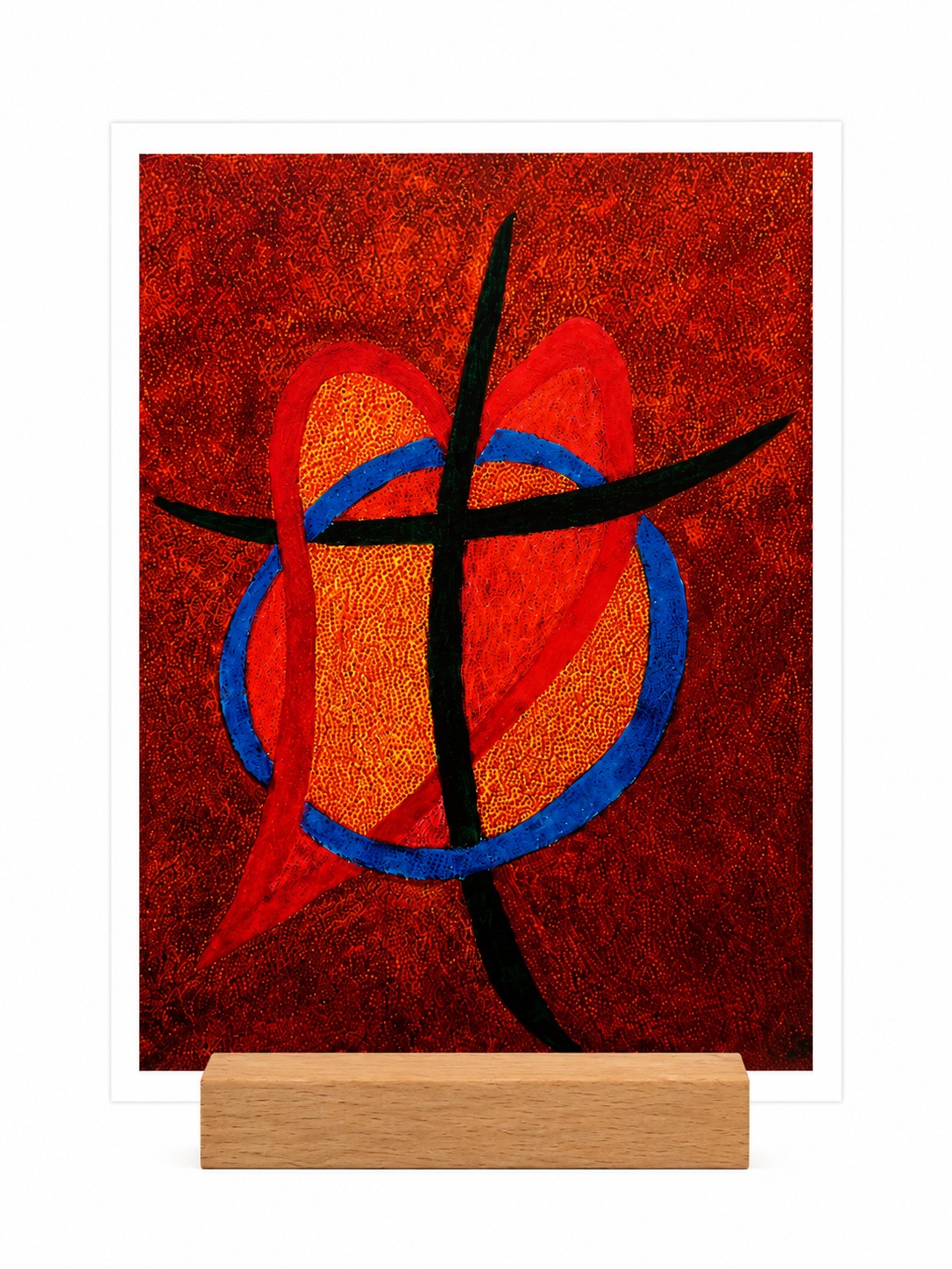 Postkarte – Symbol der Einheit