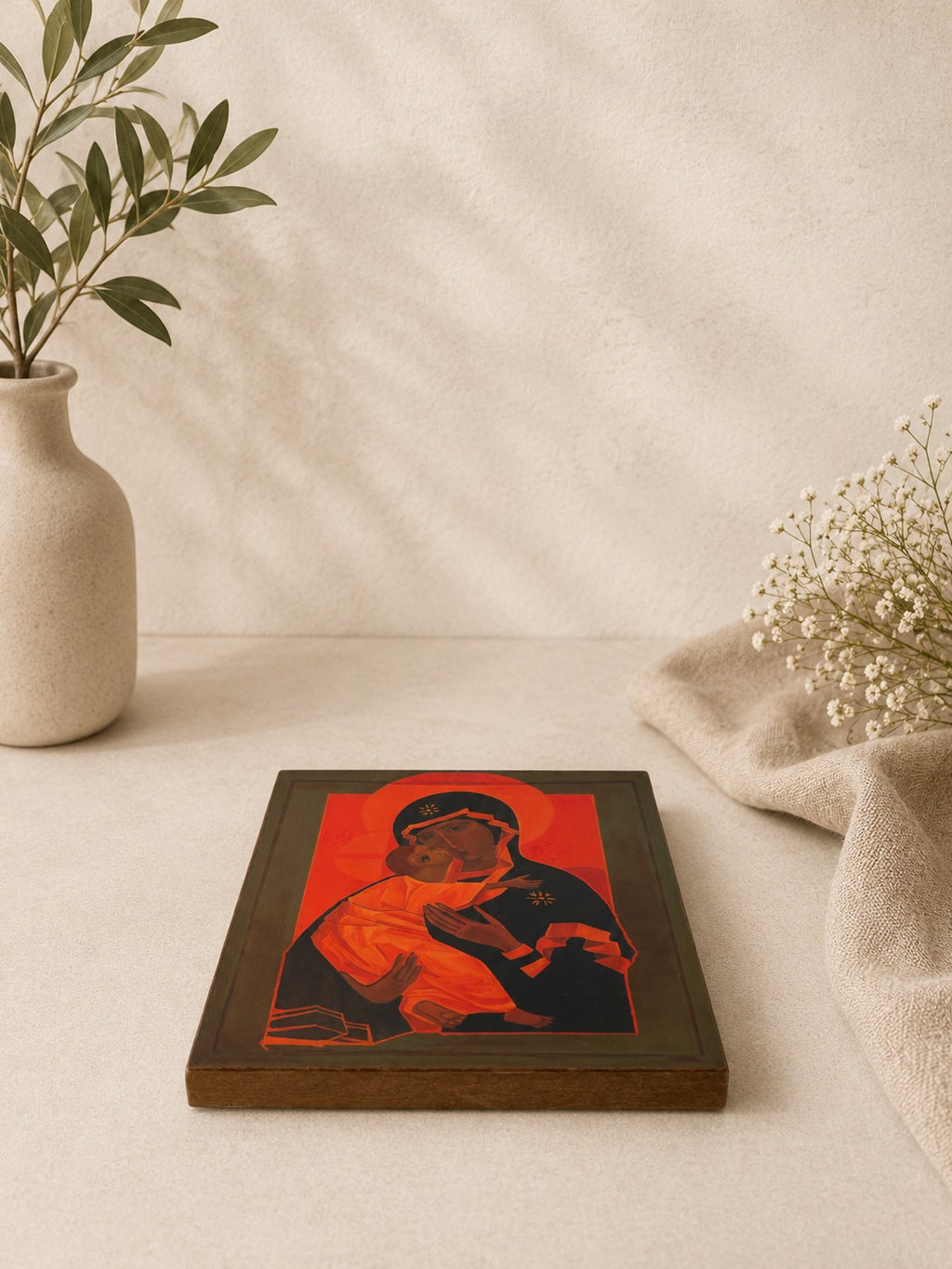 Andachtsbild „Madonna mit Kind“ – Frere Eric de Taizé