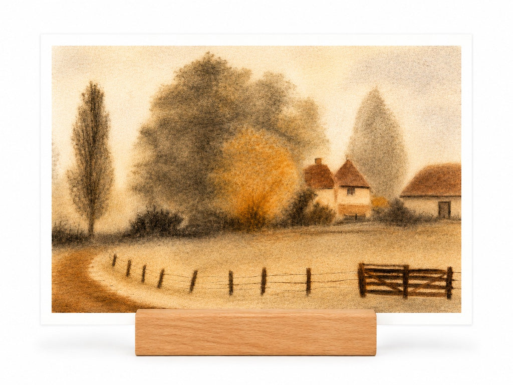 Postkarte – Ländliche Idylle