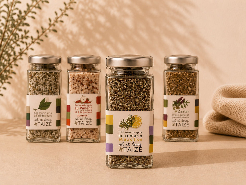 Rosmarin-Zitrone-Gewürzsalzzubereitung – Taizé