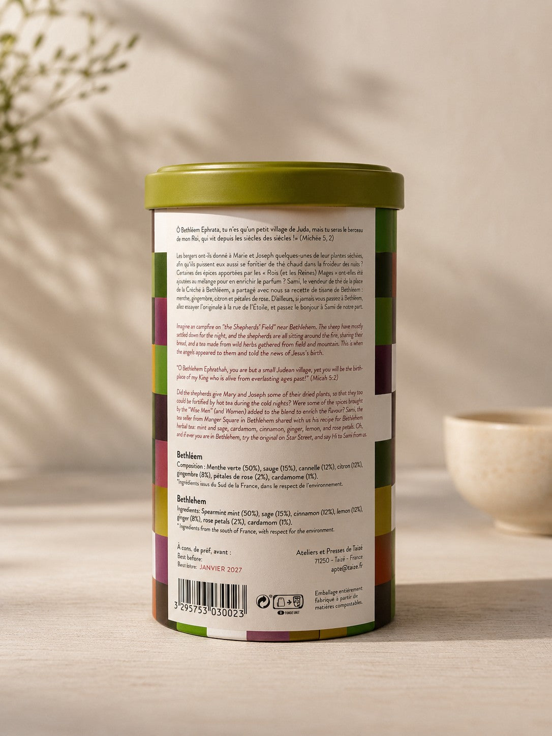 Kräutertee „Bethléem“ – Wärmende Bio-Teemischung