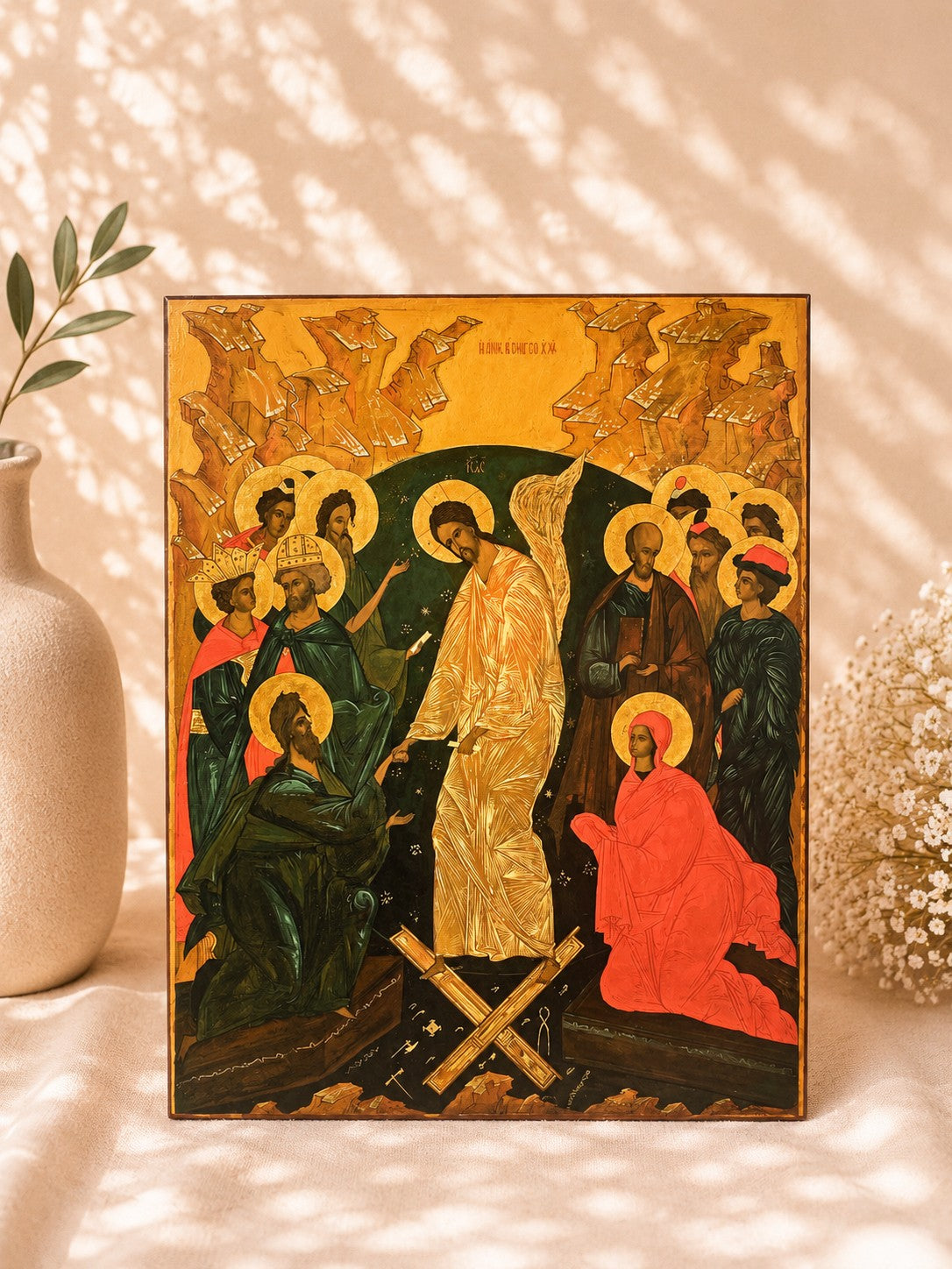 Ikone der Auferstehung Christi - Groß