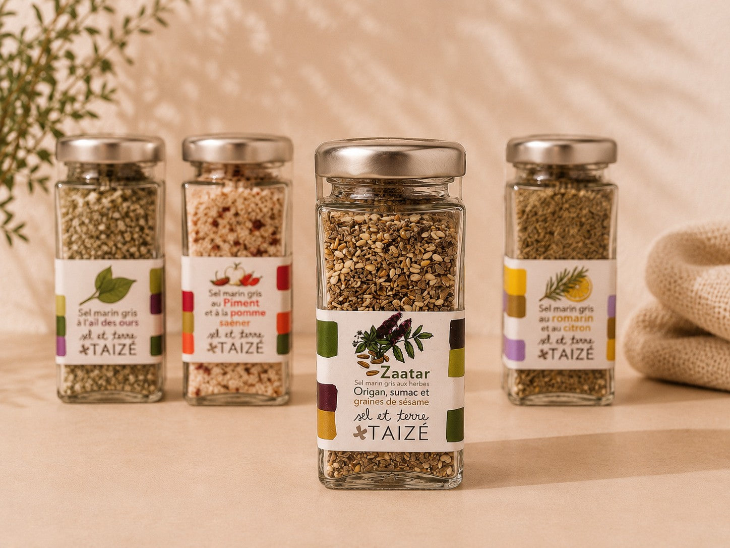 Zaatar – Orientalische Salzzubereitung mit grauem Meersalz